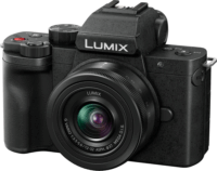 Panasonic Lumix DC-G100D Digitális fényképezőgép + H-FS 12-32 KIT - Fekete