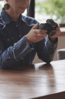 Panasonic Lumix DC-G100D Digitális fényképezőgép + H-FS 12-32 + 35-100E KIT - Fekete