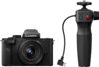 Panasonic Lumix DC-G100D Digitális fényképezőgép + H-FS 12-32 + DMW-SHGR2 KIT - Fekete