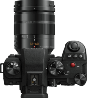 Panasonic Lumix G9 Mark II Digitális fényképezőgép + 12-60mm f/2.8-4.0 ASPH KIT - Fekete