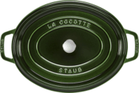 Staub La Cocotte 31cm Sütőedény ovális - Zöld