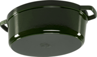 Staub La Cocotte 31cm Sütőedény ovális - Zöld