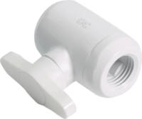 Alphacool Eiszapfen 1/4 Golyóscsap - Fehér