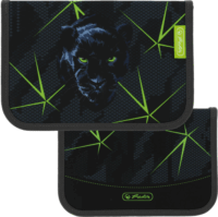 Herlitz Wild Life tolltartó - Fekete/Zöld