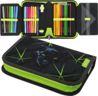 Herlitz Wild Life tolltartó - Fekete/Zöld