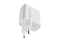 Natec Ribera USB-A / USB-C Hálózati töltő - Fehér (65W)
