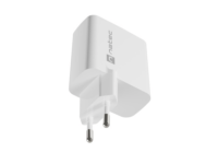Natec Ribera USB-A / USB-C Hálózati töltő - Fehér (45W)