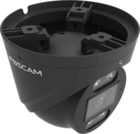 Foscam FNA108E-T4-2T BLACK PoE Kamera Rendszer készlet - Fekete (1x bázis / 4x Turret kamera)