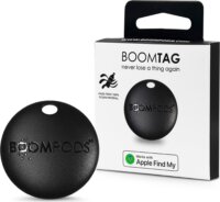 Boompods BoomTag bluetooth nyomkövetős kulcstartó - Fekete