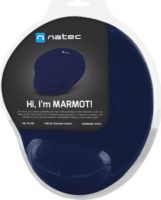 Natec Marmot Ergonomikus Egérpad - 245x225mm