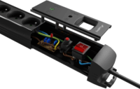 Lanberg SP1 220V Túlfeszültség védő elosztó 5 aljzatos 1.5m - Fekete