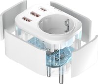 Devia ST379154 Elosztó 1 aljzatos - Fehér