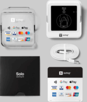 SumUp Solo kártyaolvasó + Töltő - Fehér