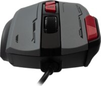 Baracuda MANTA Vezetékes gaming egér - Szürke