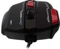 Baracuda MANTA Vezetékes gaming egér - Fekete