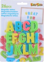 Eddy Toys Mágneses betűk - Színes (26 db / csomag)