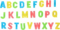 Eddy Toys Mágneses betűk - Színes (26 db / csomag)