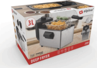 Alpina 5218188 3L Olajsütő - Inox