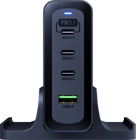 3mk Hyper 3x USB-C / 1x USB-A Töltőállomás 240W