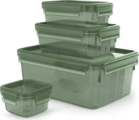 Tefal N1170610 Master Seal Eco Műanyag ételtároló készlet 0.2 L + 0.55 L + 1 L + 3.7 L (4 db)