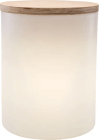 8 Seasons Shining Drum Akkus Okos LED Dekorációs Lámpa - Fehér