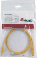Equip U/UTP CAT6 Patch kábel 1.5m - Sárga
