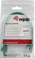 Equip U/UTP CAT6 Patch kábel 1.5m - Zöld