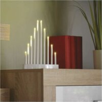 Emos DCAW01 LED Karácsonyi Fehér gyertyatartó Dekoráció