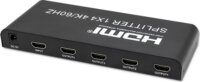 Qoltec 51799 HDMI Splitter (1 PC - 4 Kijelző)