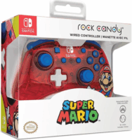 PDP Rock Candy Mario Vezetékes Controller - Piros/Kék (Nintendo Switch)
