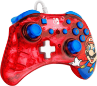 PDP Rock Candy Mario Vezetékes Controller - Piros/Kék (Nintendo Switch)