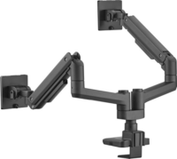 Equip 650182 17"-35" LCD TV/Monitor asztali tartó - Fekete (2 kijelző)