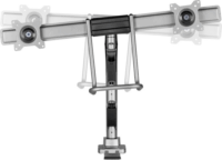 Equip 650161 17"-32" LCD TV/Monitor asztali tartó - Szürke (2 kijelző)