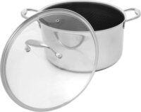 Kohersen Black Cube 28 cm Fazék - Ezüst