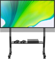 Techly ICA-TR325 LCD 45"-90" LCD TV/Monitor állvány - Fekete (1 kijelző)