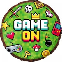 Game on gamer fólia lufi - 45 cm