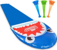 Zuru Toys Bunch O Balloons: Cápa mintájú vizes csúszószőnyeg vízibombákkal - 480 cm