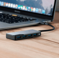 Alogic UCFUUA-SGR USB Type-C HUB (4 port)