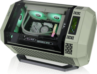 Thermaltake AC-074-ONENAN-A1 Tower 300 Számítógépház állványcsomag - Világoszöld