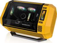 Thermaltake AC-074-ON4NAN-A1 Tower 300 Számítógépház állványcsomag - Sárga