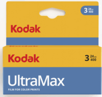 Kodak Ultramax 24/400 Színes negatív film (3 db / csomag)