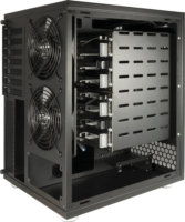 Inter-Tech NAS-8 NAS számítógépház - Fekete