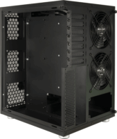 Inter-Tech NAS-8 NAS számítógépház - Fekete