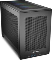 Sharkoon REBEL C20 ITX RGB Számítógépház - Fekete
