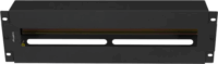 Lanberg AK-VDP103-B 19" Biztosíték panel 3U - Fekete