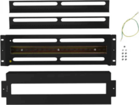 Lanberg AK-VDP103-B 19" Biztosíték panel 3U - Fekete