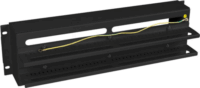 Lanberg AK-VDP103-B 19" Biztosíték panel 3U - Fekete