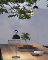 Sompex Hook Asztali lámpatest - Fekete