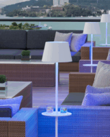 Sompex Garcon Álló lámpatest - Fehér