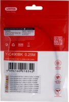 Unitek Y-C490BK USB Type-A apa - USB Type-C apa 3.1 Adat és töltő kábel - Fekete (0.25m)